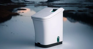 Et forbrenningstoalett er et toalettsystem som benytter seg av høy temperatur for å brenne avfall til aske og gass . Avfallet forbrennes ved høy temperatur i et lukket kammer.